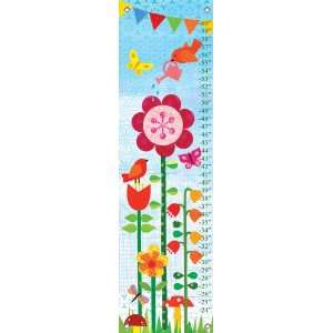    Cheerful Blossoms Personalized Growth Chart: Home & Kitchen