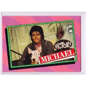  Michael Jackson 1984 Topps Trading Card #25 Sports 