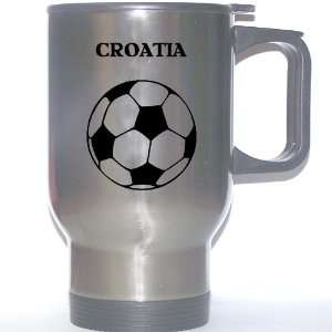  Croatian Soccer Stainless Steel Mug   Croatia Everything 