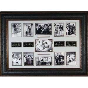 Lucille Ball unsigned I Love Lucy 27x39 Cast Multi Photo Engraved 