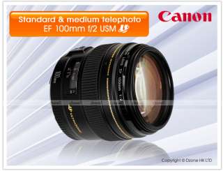 Canon EF 100mm f/2 USM Lens # L343 082966212826  