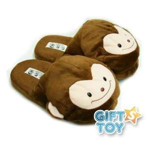  Cute Animal Indoor Slipper (Monkey) 