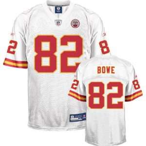 : Dwayne Bowe 2009 White Reebok NFL Replica Kansas City Chiefs Jersey 
