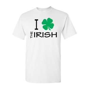  I Love / Heart (Green Clover / Shamrock) The Irish White 