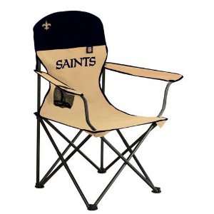    New Orleans Saints Deluxe Folding Arm Chair: Sports & Outdoors