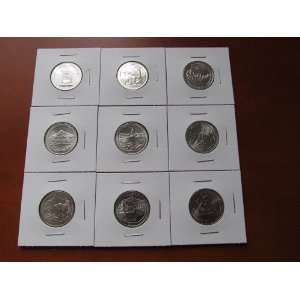  All First 9 From Philadelphia (P) Mint 2010   2011 National 