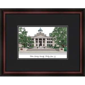   Western Kentucky University Framed & Matted Campus Picture Sports