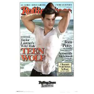 Lautner (The Twilight Sagas Jacob)    Rolling Stone Magazine Cover 
