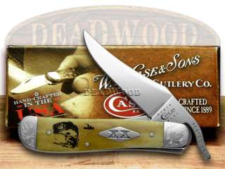 CASE XX Antique Bass Fever Russlock 1/500 Pocket Knives  