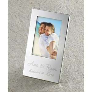  Silver Wedding Frame Personalized 