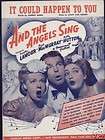1944 AND THE ANGELS SING ALL STAR MOVIE MUSIC