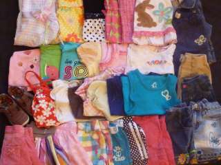 3T Baby Girl Clothes Lot! 35 pieces Spring Summer outfits, dresses 
