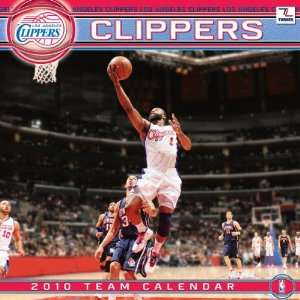 Los Angeles Clippers 2010 12x12 Team Wall Calendar:  Sports 