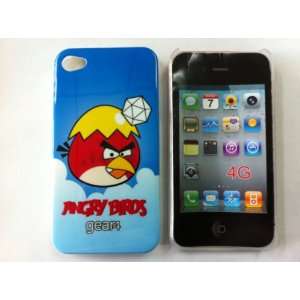 Generic Angry Birds Hard Case Cover for Iphone 4s 4g 4th FREE SCREEN 