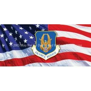   Window Graphic   30x65 Air Force Reserve: Patio, Lawn & Garden