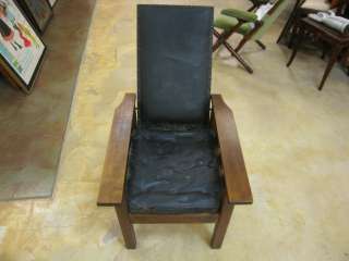Antique Arts & Crafts Period Morris Chair  