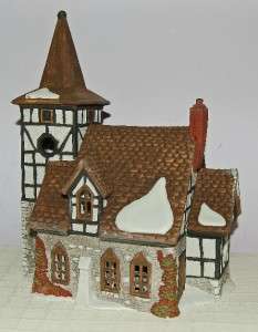 DEPT.56 DICKENS VILLAGE OLD MICHAEL CHURCH MIB NICE  