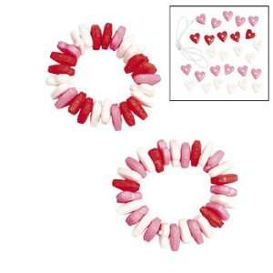  Heart Shaped Candy Bracelet Craft Kit   Craft Kits & Projects 