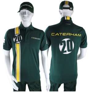 Official Caterham Mens Heikki Kovailenen Polo Shirt:  