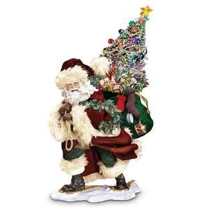 Bringing Christmas Cheer Collectible Santa Figurine Unique Christmas 