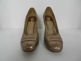 Chloe Gold Python Shoes/Heels/Pumps Sz. 37.5  