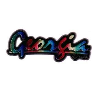  Georgia Magnet Rainbow Script Case Pack 96 Sports 