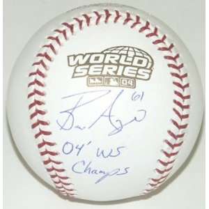  Bronson Arroyo Boston Red Sox Autographed 2004 World Series 