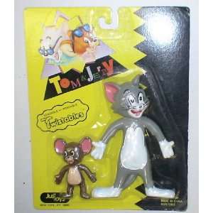 tom and jerry bendable figures  Toys & Games  
