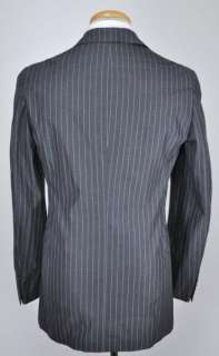 2355 Gianfranco Ferre Black Label Pinstriped Suit US 42 EU 52  