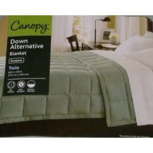   Green Twin Bed Down Alternative Blanket Warm Comforter