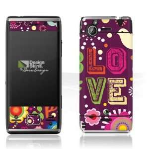   Skins for Sony Ericsson Xperia X2   60s Love Design Folie Electronics