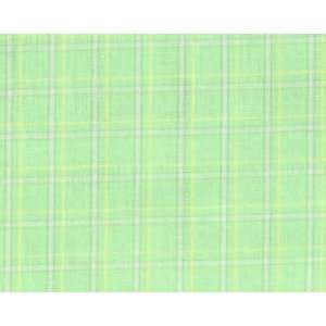  POCP437G Piece OCake, Green Woven Plaid By P&B Textiles 