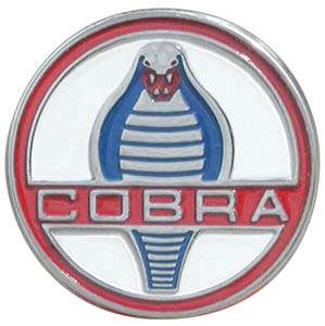 Mustang 2 Round Cobra Emblem  
