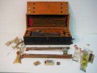 Antique Ice Fishing Tackle Box Reels Tip Ups and MORE! OLD VINTAGE 