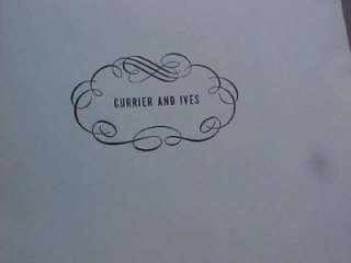 1942 Currier & Ives Prints  
