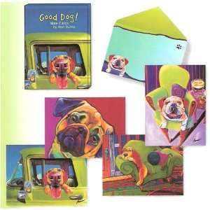  Good Dog! Mini Blank Greeting Card Assortment by Ron Burns 