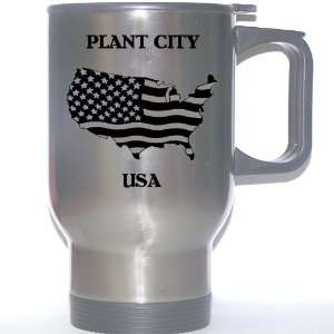  US Flag   Plant City, Florida (FL) Stainless Steel Mug 