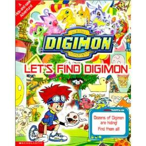  Lets Find Digimon (Digimon (Scholastic Library 