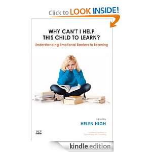 Why Cant I Help this Child to Learn ? Understanding Emotional 