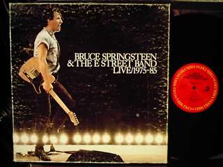 BRUCE SPRINGSTEEN Live/1975 85 5 LP Box Set EX  
