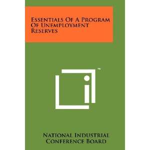  Essentials Of A Program Of Unemployment Reserves 