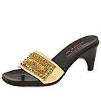 Donald J Pliner GOLD/GOLD Metallic Sandals Sizes: 7.5/8  