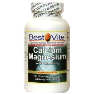  Calcium   Magnesium with Vitamin D3 (120 Vegetarian 