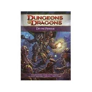  Divine Power D&D Supplement 4th (fourth) edition Text Only 