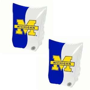   : Michigan Wolverines Navy Blue White Water Wings: Sports & Outdoors