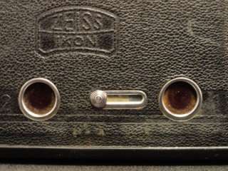 Vintage Zeiss Super Ikon 531/2 Camera, Leather Case F82  