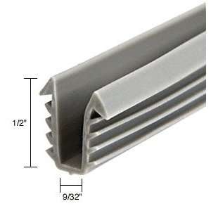   Vinyl; 1/2 Channel Depth; 1/4 to 19/64 Metal Opening   100 ft Roll