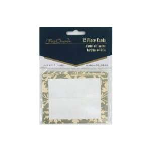  Bulk Pack of 96   tapestry champagne 12 count placecards 