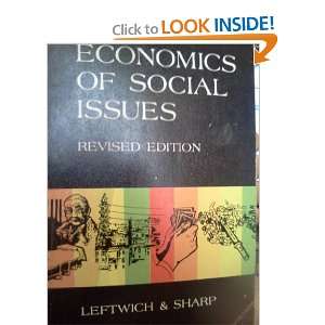  Economics of social issues (9780256018424): Richard H 