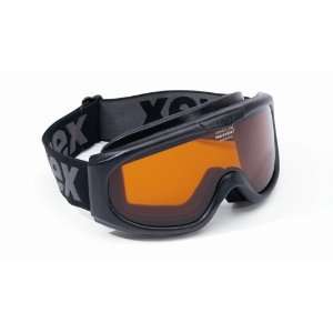  UVEX Superstar Ski Goggle,Black Frame with Double Gold 